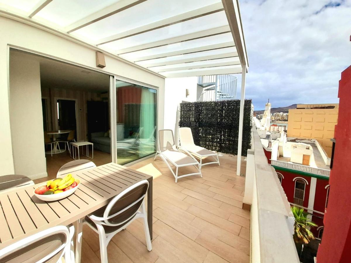 Malibú Canteras Ático 22 con Terraza - Penthouse with Terrace Las Palmas de Gran Canaria Exterior foto